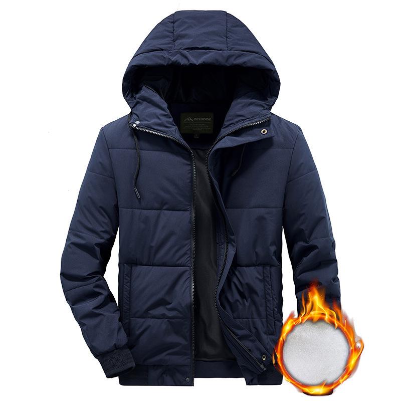 Осенняя утолщенная черная однотонная молодежная повседневная куртка на молнии с боковыми карманами 4XL
Осенняя утолщенная черная однотонная молодежная повседневная куртка на молнии с боковыми карманами 4XL