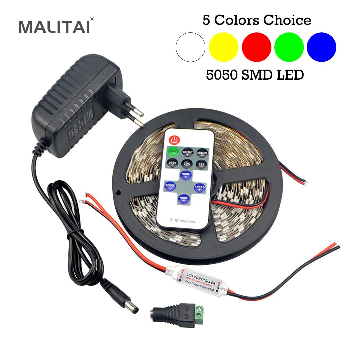 5050 SMD 5M 12V 300 Гибкая светодиодная лента для декора крыши автомобиля Внутреннее освещение + источник питания ЕС 3A + радиочастотный пульт дистанционного управления Набор монохромных светодиодных лент
5050 SMD 5M 12V 300 Гибкая светодиодная лента для декора крыши автомобиля Внутреннее освещение + источник питания ЕС 3A + радиочастотный пульт дистанционного управления Набор монохромных светодиодных лент