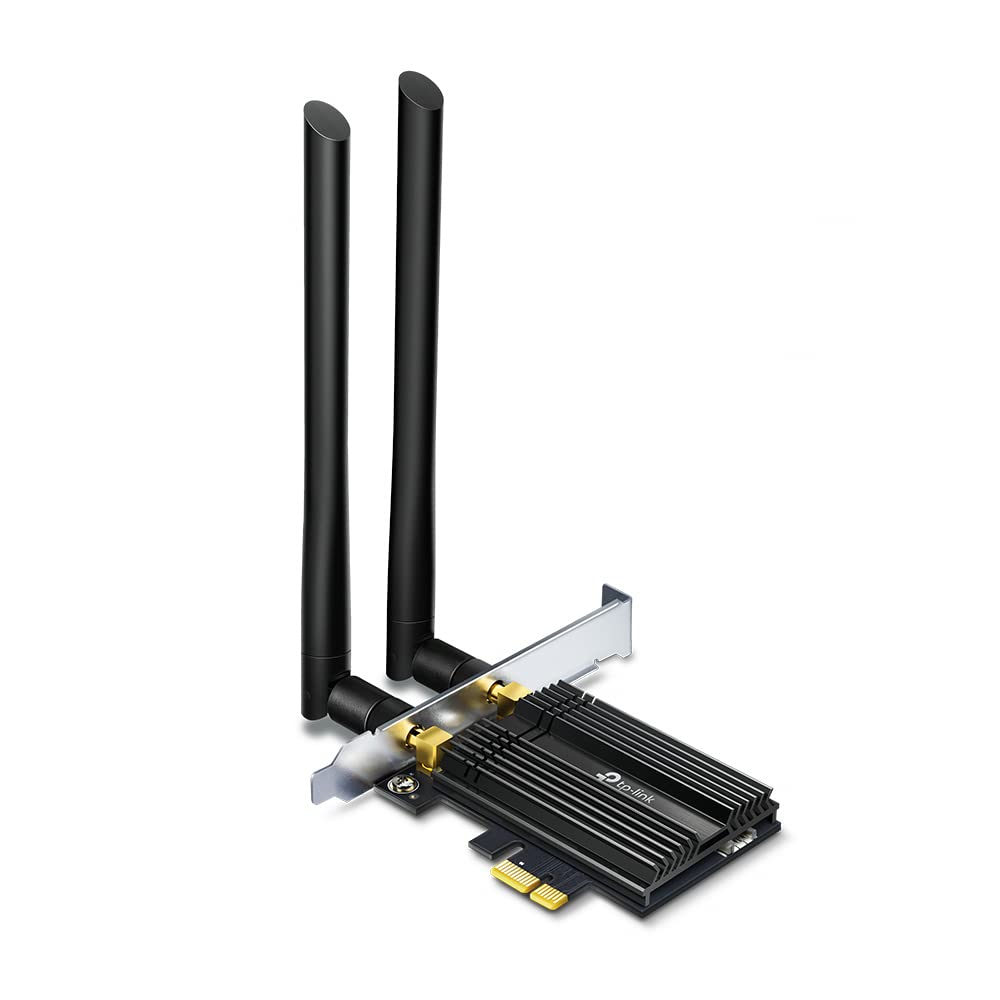 Бездротовий адаптер WiFi Wireless LAN 2402 574 Мбіт/с Archer TX50E Black TP-Link Wi-Fi6 PCI-Express Bluetooth5.0 + чорний
Бездротовий адаптер WiFi Wireless LAN 2402 574 Мбіт/с Archer TX50E Black TP-Link Wi-Fi6 PCI-Express Bluetooth5.0 + чорний