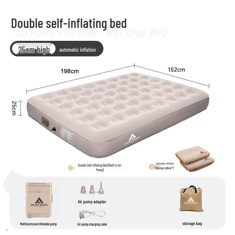 OLOMM Outdoor Camping Inflatable Double Bed
OLOMM Outdoor Camping Inflatable Double Bed