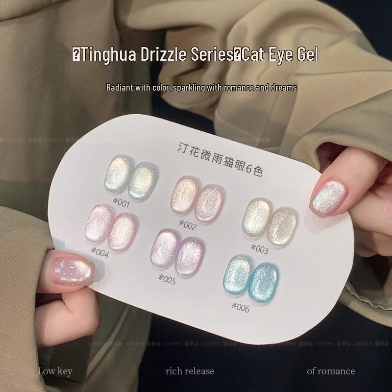 Ennishi Tinghua Micro Rain Cat Eye Nail Polish Gel - New 2025 Autumn/Winter Versatile Clear Glass Bead
Ennishi Tinghua Micro Rain Cat Eye Nail Polish Gel - New 2025 Autumn/Winter Versatile Clear Glass Bead