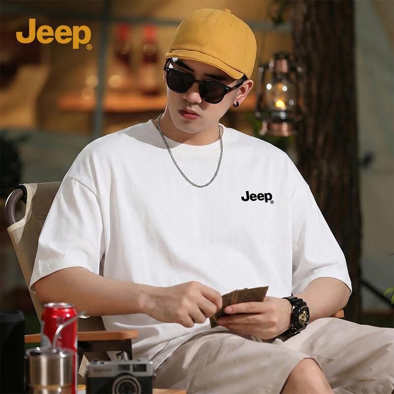 Jeep Men s Pure Cotton Loose Fit T-Shirt L
Jeep Men s Pure Cotton Loose Fit T-Shirt L