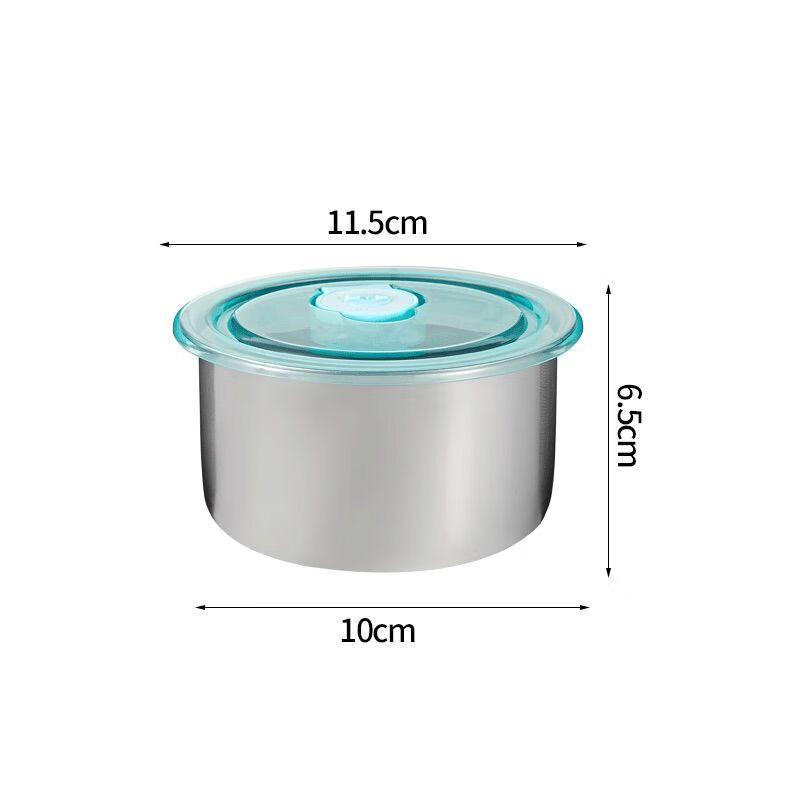 Герметичный контейнер для хранения продуктов из нержавеющей стали с крышкой - Круглая коробка для пикника и ланча Stainless Steel Bowl
Герметичный контейнер для хранения продуктов из нержавеющей стали с крышкой - Круглая коробка для пикника и ланча Stainless Steel Bowl