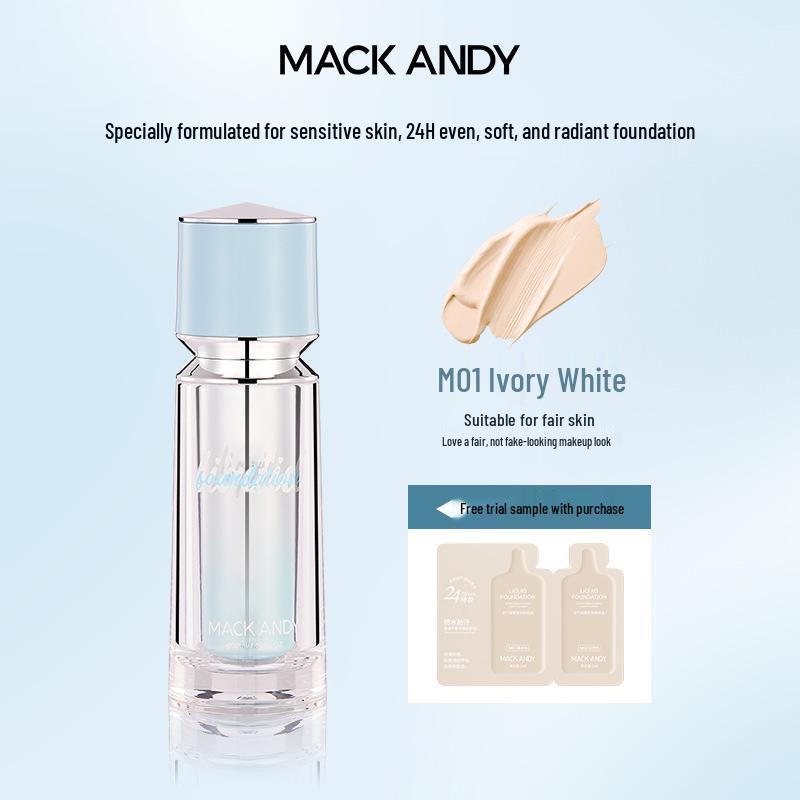 Make Andy Air Velvet Mist Soft-Focus Long-Lasting Natural Silky Concealing Foundation Liquid
Make Andy Air Velvet Mist Soft-Focus Long-Lasting Natural Silky Concealing Foundation Liquid