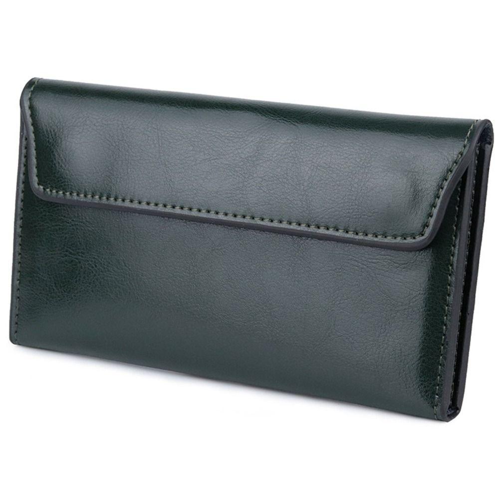 Durable Genuine Leather Women Long Wallet Large Capacity Slim Clutch Bag Multipurpose Female Coin Purse Women темно-зеленого
Durable Genuine Leather Women Long Wallet Large Capacity Slim Clutch Bag Multipurpose Female Coin Purse Women темно-зеленого