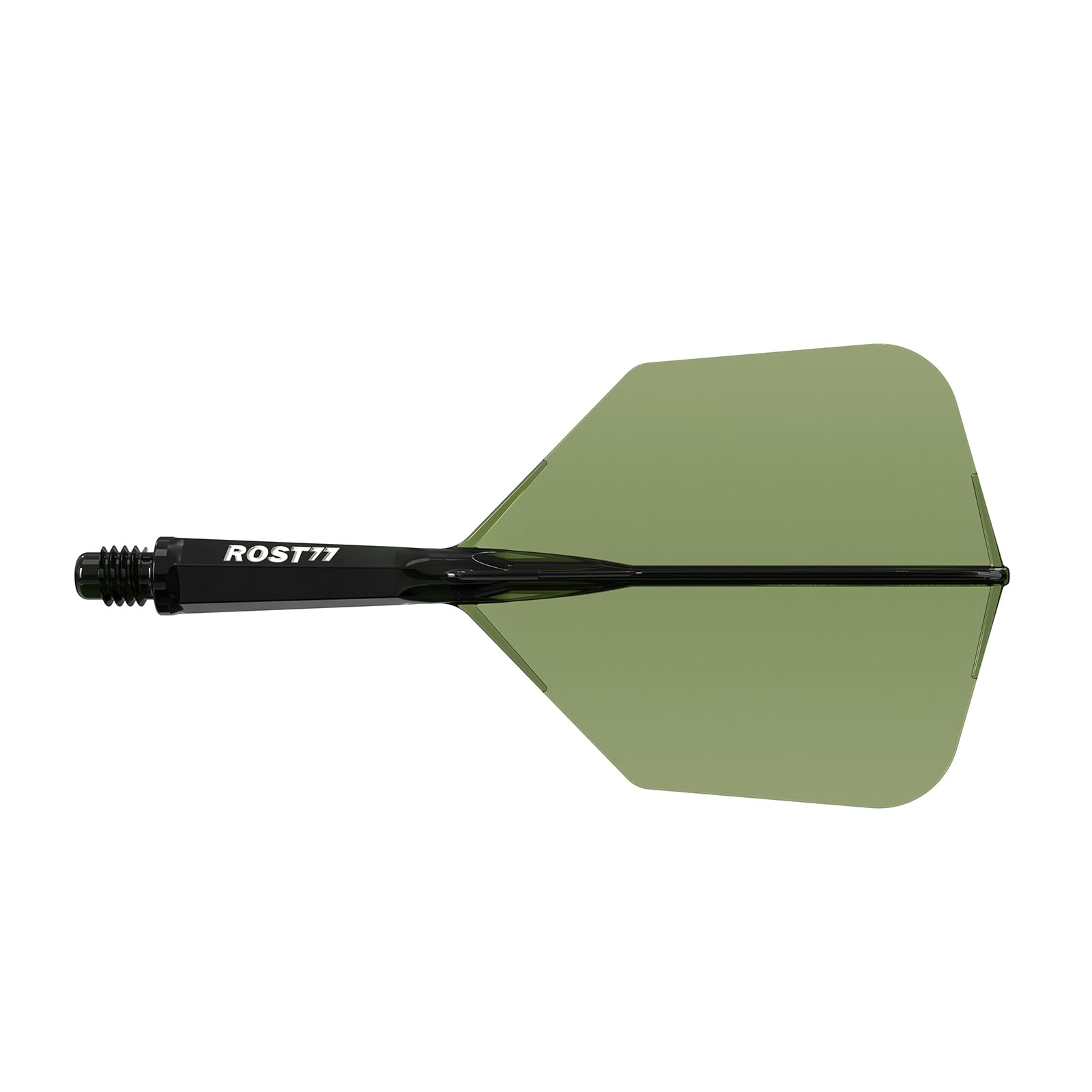 CUESOUL ROST 77 Transparent Integrated Flight Big Wing Shape Set of 3 Clear Dark Green Flight White Logo Size S (CS-77-5T-S)
CUESOUL ROST 77 Transparent Integrated Flight Big Wing Shape Set of 3 Clear Dark Green Flight White Logo Size S (CS-77-5T-S)