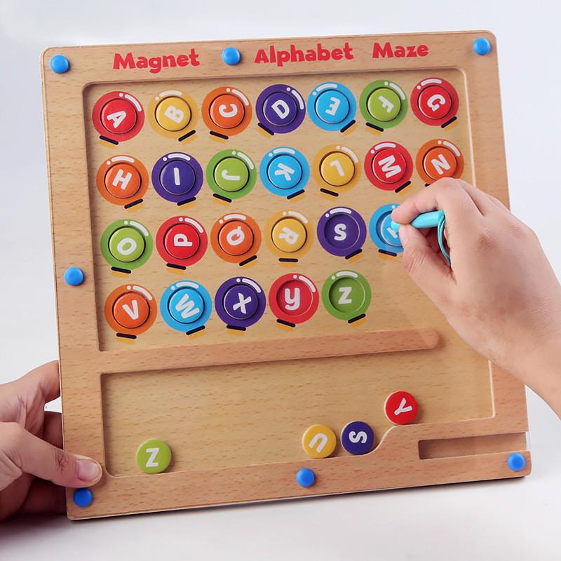 Magnetic Maze Ball Pen Control: Two-Player Educational Color Sorting Toy for Kids
Magnetic Maze Ball Pen Control: Two-Player Educational Color Sorting Toy for Kids
