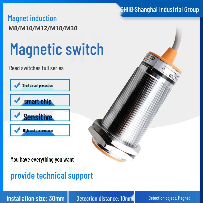 Hogong CHE30-10NANBPAPB-H710 Hall Sensor Magnetic Inductive Proximity Switch M30 CHE30-10NA-H710
Hogong CHE30-10NANBPAPB-H710 Hall Sensor Magnetic Inductive Proximity Switch M30 CHE30-10NA-H710