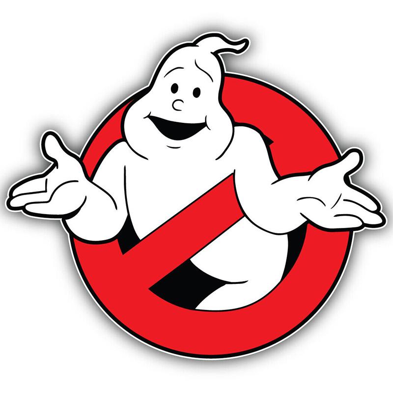 HungMieh Охотники за привидениями автомобильные наклейки на авто 3D виниловые забавные УФ-печатные наклейки на мотоциклы аксессуары для стайлинга 13x11.2cm