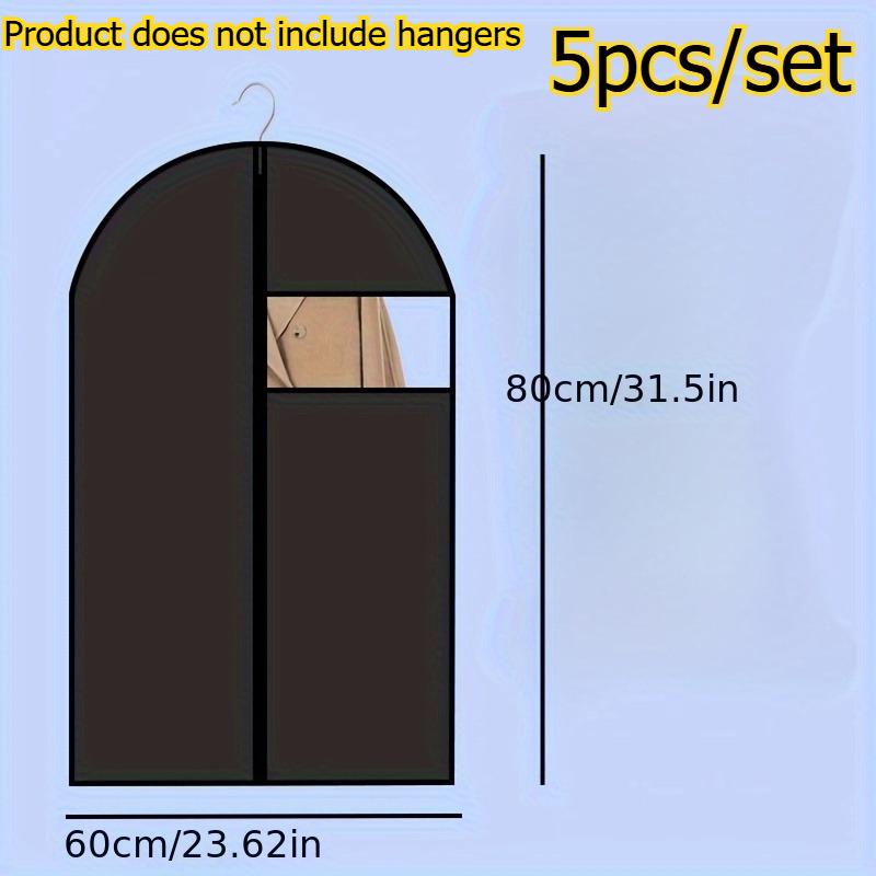 5pcs/set Clothes Dust Cover Home Wardrobe Clothing Organizer Garment Protector Covers for Closet Storage & Dustproof
5pcs/set Clothes Dust Cover Home Wardrobe Clothing Organizer Garment Protector Covers for Closet Storage & Dustproof
