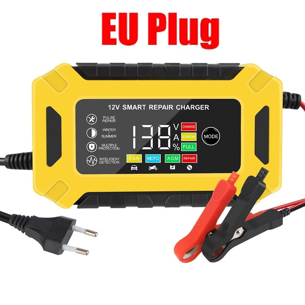 Автомобильное зарядное устройство для аккумулятора 12 В 6 А импульсный ремонт ЖК-дисплей умная быстрая зарядка AGM Deep Cycle GEL свинцово-кислотное зарядное устройство для авто мотоцикла
Автомобильное зарядное устройство для аккумулятора 12 В 6 А импульсный ремонт ЖК-дисплей умная быстрая зарядка AGM Deep Cycle GEL свинцово-кислотное зарядное устройство для авто мотоцикла