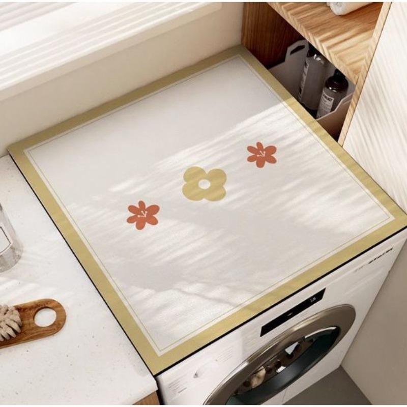 Washing machine cover pad, absorbent sunscreen cover,refrigerator cover cloth, dustproof paddiatomaceous earth bedside table pad 50x50cm 19.7x19.7in
Washing machine cover pad, absorbent sunscreen cover,refrigerator cover cloth, dustproof paddiatomaceous earth bedside table pad 50x50cm 19.7x19.7in