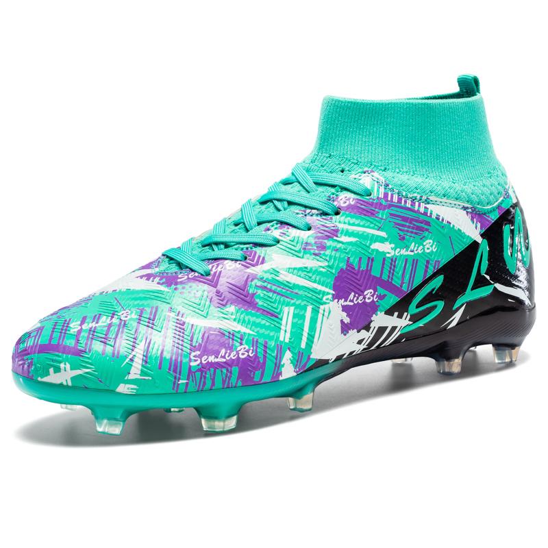 New Men Soccer Shoes Sport Breathable Professional Training Football Ultralight Sneakers Unisex Grass Cleats Match Boots Soft 42
New Men Soccer Shoes Sport Breathable Professional Training Football Ultralight Sneakers Unisex Grass Cleats Match Boots Soft 42