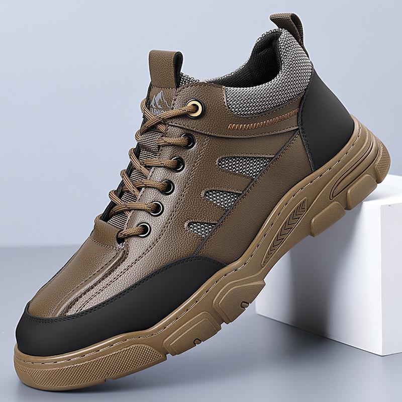 Autumn Men s Hiking Shoes PU Leather Outdoor Shoes Wear-resistant Men Trekking Walking Hunting Tactical Sneakers Military Boots 38
Autumn Men s Hiking Shoes PU Leather Outdoor Shoes Wear-resistant Men Trekking Walking Hunting Tactical Sneakers Military Boots 38