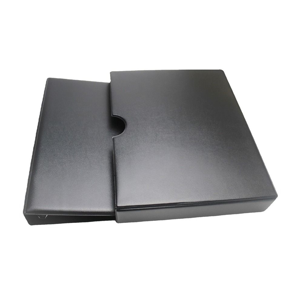 Черная пустая книга для монет, защитная папка 12,2*9,44 дюйма, многофункциональная папка с 4 кольцами для офиса
Черная пустая книга для монет, защитная папка 12,2*9,44 дюйма, многофункциональная папка с 4 кольцами для офиса