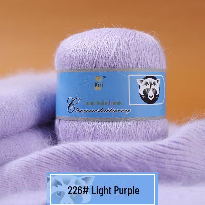 Мягкая пряжа из кашемира ручной работы для шапок и шалей, пряжа из шерсти норки с длинным ворсом средней толщины для вязания крючком
Мягкая пряжа из кашемира ручной работы для шапок и шалей, пряжа из шерсти норки с длинным ворсом средней толщины для вязания крючком