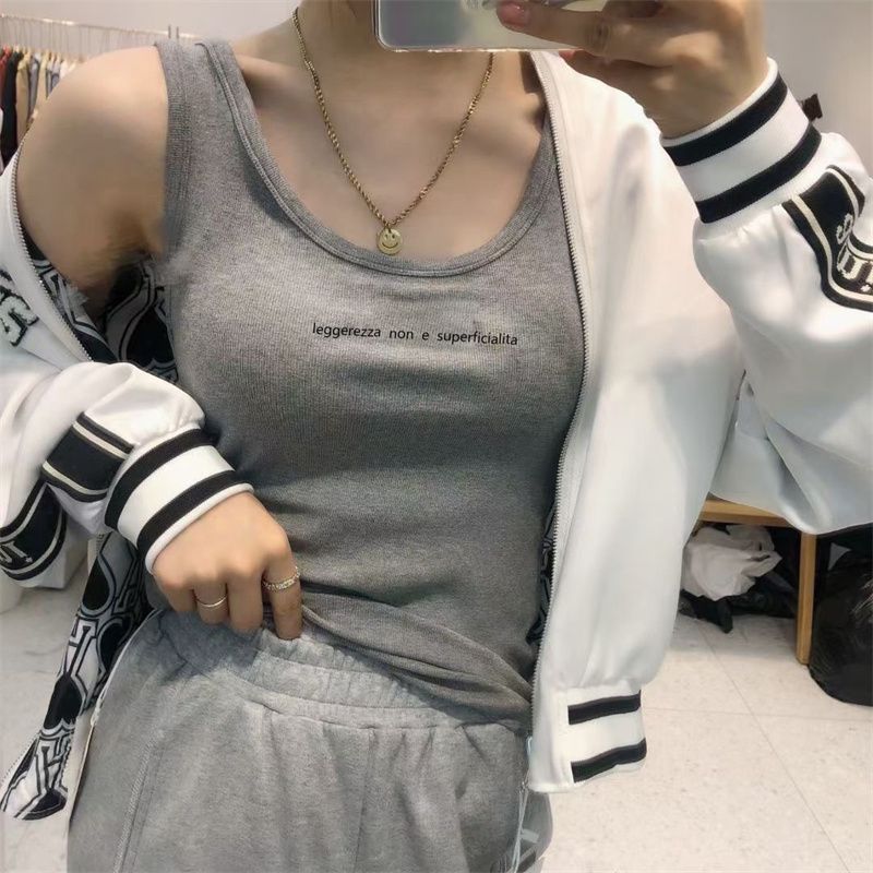 European Station Slim Thread I-Shaped Summer Vest Wholesale 500 pieces at least 25 yuan S
European Station Slim Thread I-Shaped Summer Vest Wholesale 500 pieces at least 25 yuan S
