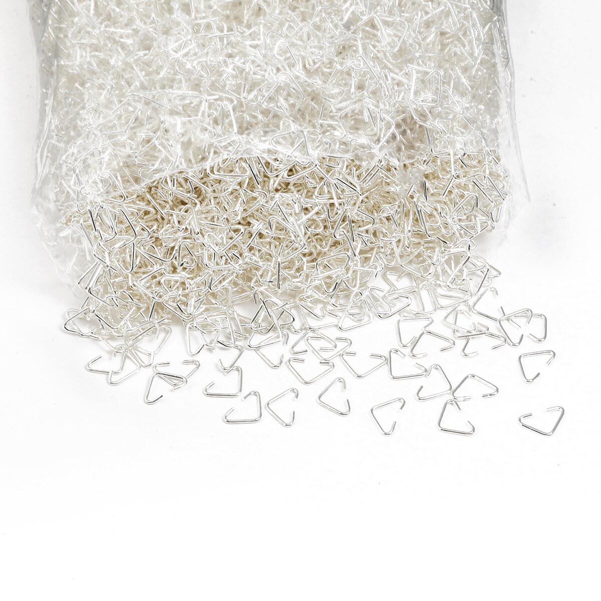 100 шт., треугольные застежки, петли с пряжкой, кольца для прыжков, разъемные кольца, соединители, застежки, крючки для изготовления ювелирных изделий, аксессуары 20pcs серебряный
100 шт., треугольные застежки, петли с пряжкой, кольца для прыжков, разъемные кольца, соединители, застежки, крючки для изготовления ювелирных изделий, аксессуары 20pcs серебряный