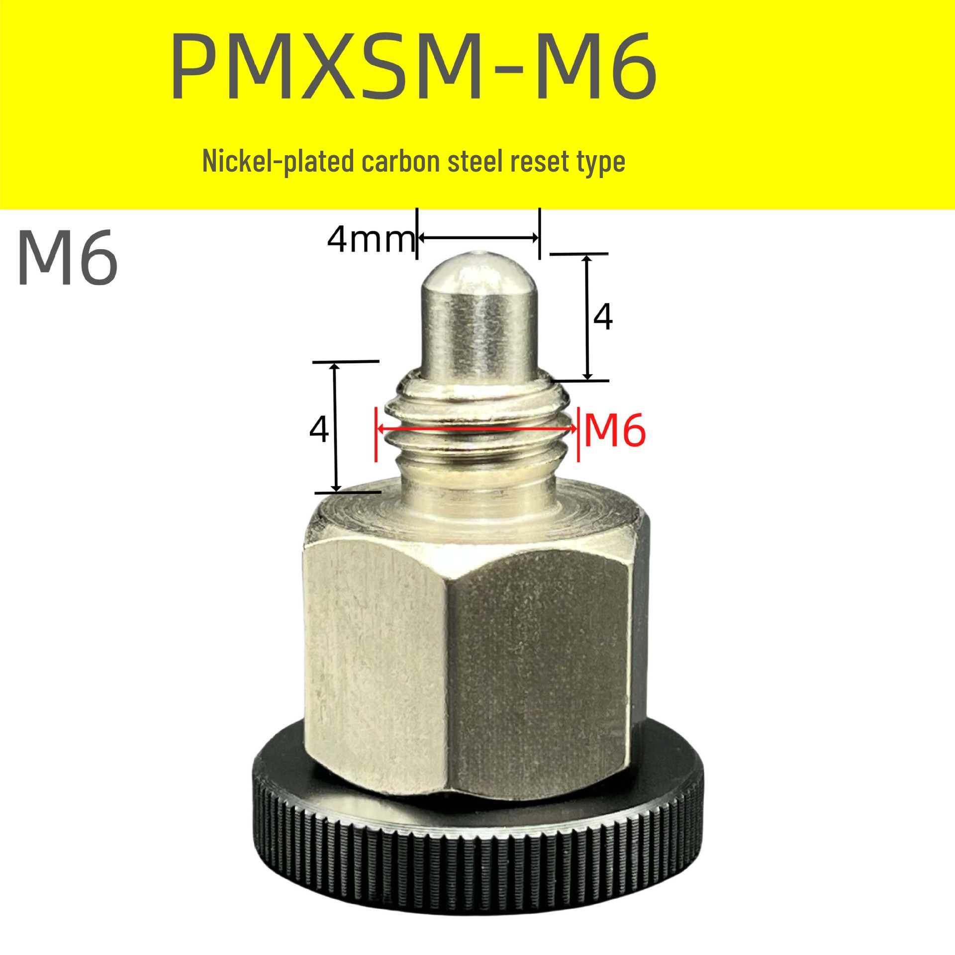 Stainless Steel Mini Spring Plunger Indexing Pin Knob
Stainless Steel Mini Spring Plunger Indexing Pin Knob