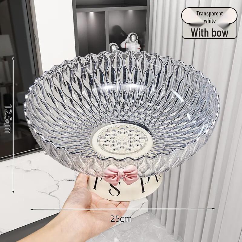 ZISIZ Wavy Cream-Style High-Footed Draining Fruit & Snack Tray
ZISIZ Wavy Cream-Style High-Footed Draining Fruit & Snack Tray