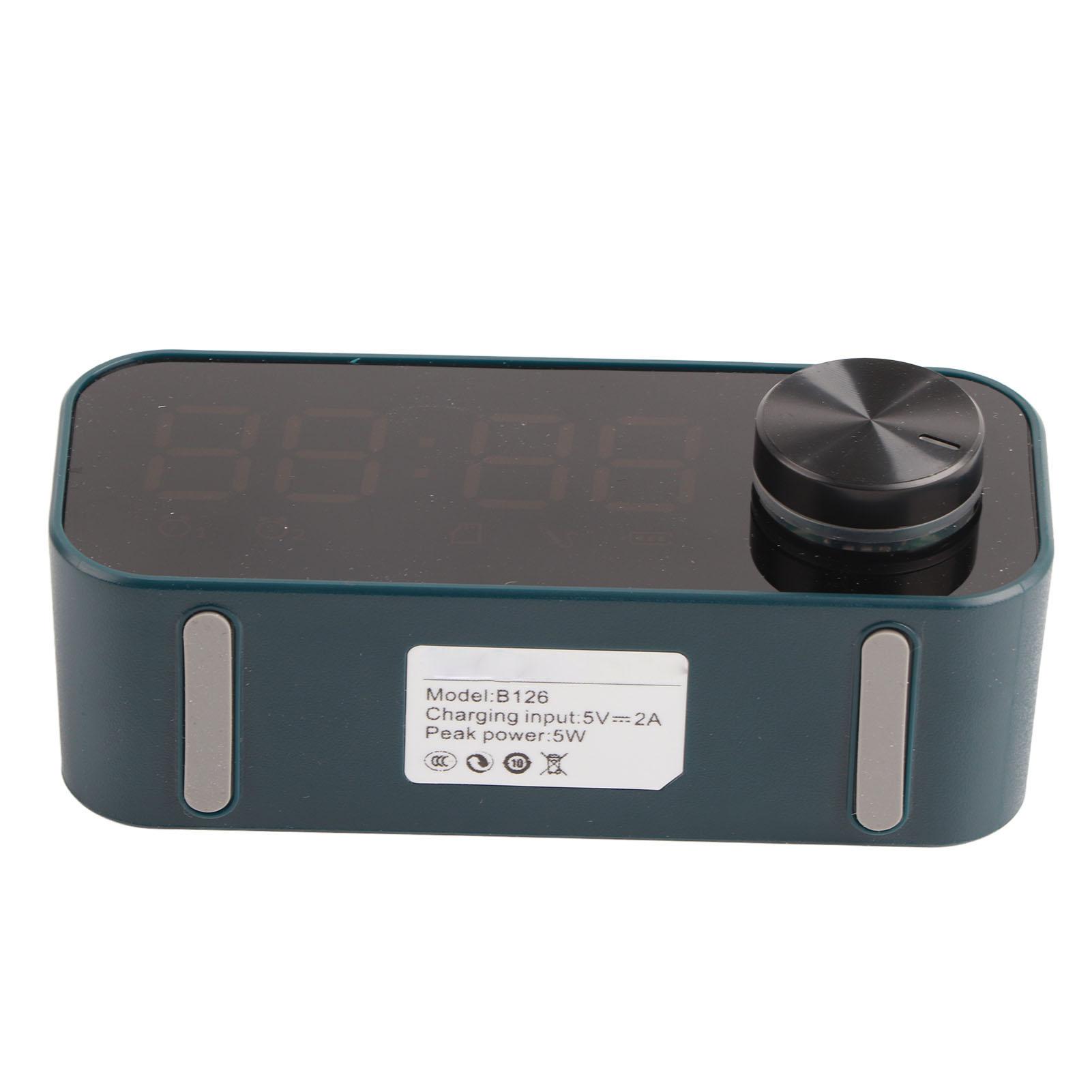 Mini Bluetooth Speaker Heavy Bass Dual Alarm Clock Portable Wireless Speaker with LED Display Blue синій
Mini Bluetooth Speaker Heavy Bass Dual Alarm Clock Portable Wireless Speaker with LED Display Blue синій