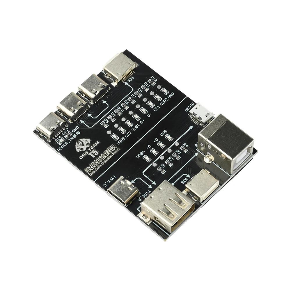 T5 Multi-Function Interface Cable Testing Module Data Cable Test Board Anomaly Detection Rapid Tester Fault Checker Rapid Tester
T5 Multi-Function Interface Cable Testing Module Data Cable Test Board Anomaly Detection Rapid Tester Fault Checker Rapid Tester