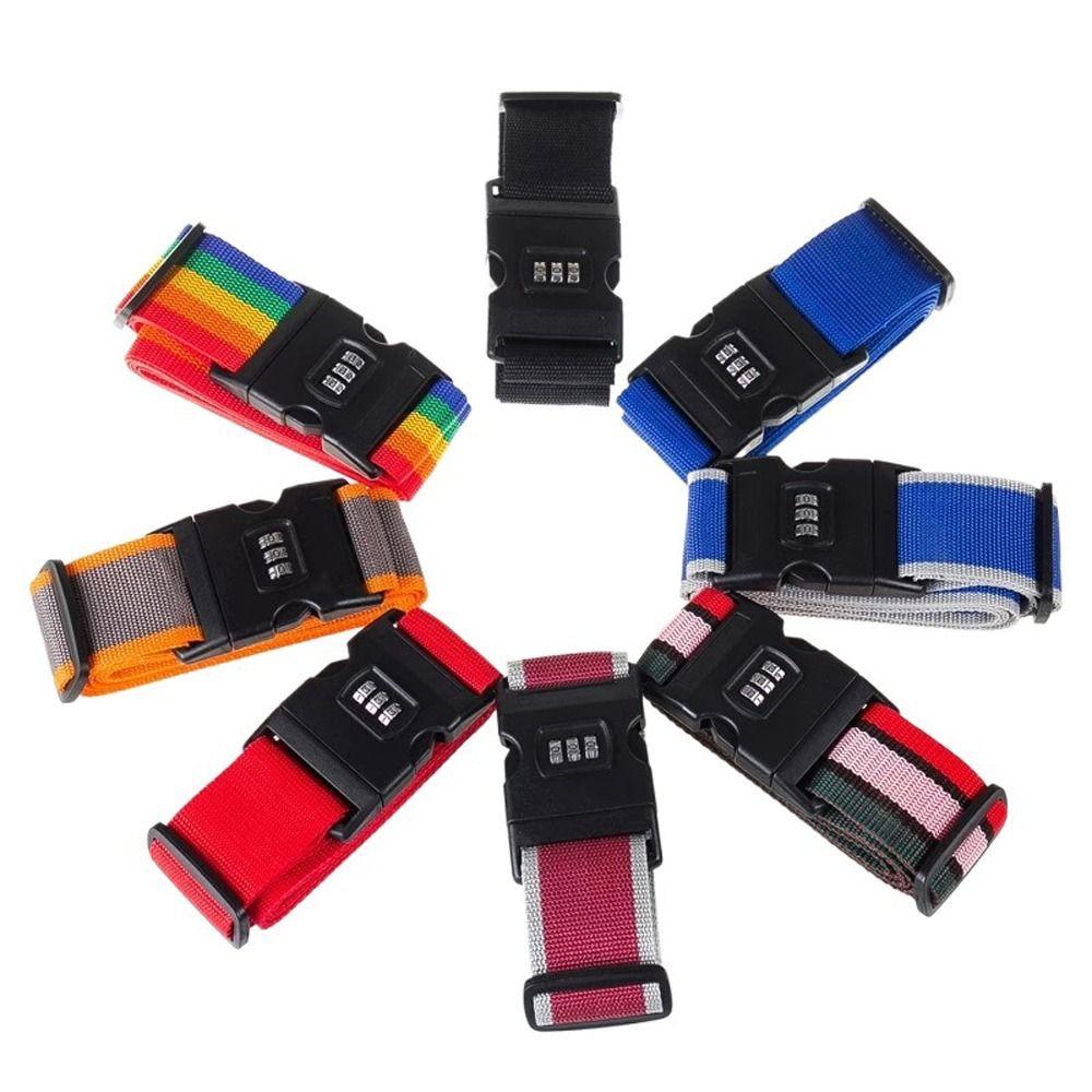 Luggage Accessories Hanging Buckle Straps Travel Baggage Ties Digits Password Lock Luggage Straps
Luggage Accessories Hanging Buckle Straps Travel Baggage Ties Digits Password Lock Luggage Straps