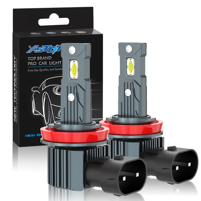 XSTROM 2PCS LED Headlights Bulb H11 9005 9006 Headlamps for Car 120W 14V 20000LM Auto Lamp 6000K 3570 CSP Plug&Play Turbo Lights 9006/HB4
XSTROM 2PCS LED Headlights Bulb H11 9005 9006 Headlamps for Car 120W 14V 20000LM Auto Lamp 6000K 3570 CSP Plug&Play Turbo Lights 9006/HB4