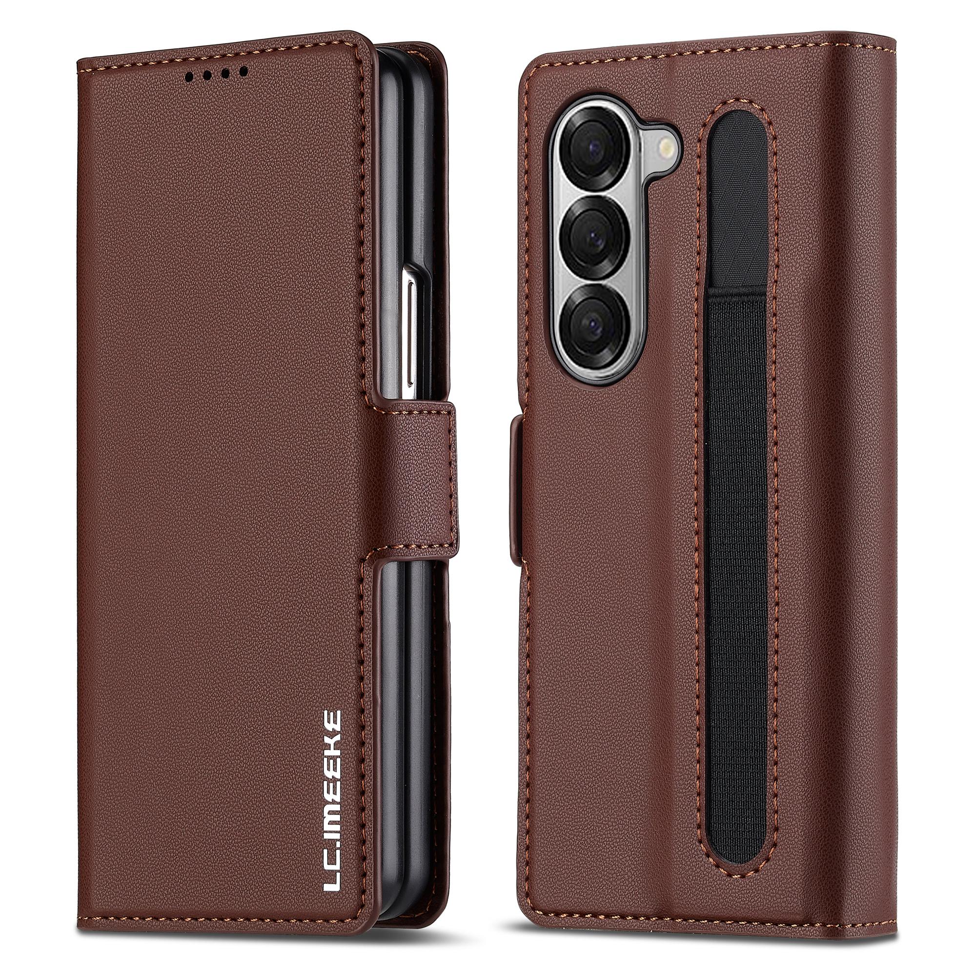 LC.IMEEKE L1 Для Samsung Galaxy Z Fold5 5G Чохол-підставка Текстура Шкіра PU Гаманець Чохол для телефону C
LC.IMEEKE L1 Для Samsung Galaxy Z Fold5 5G Чохол-підставка Текстура Шкіра PU Гаманець Чохол для телефону C