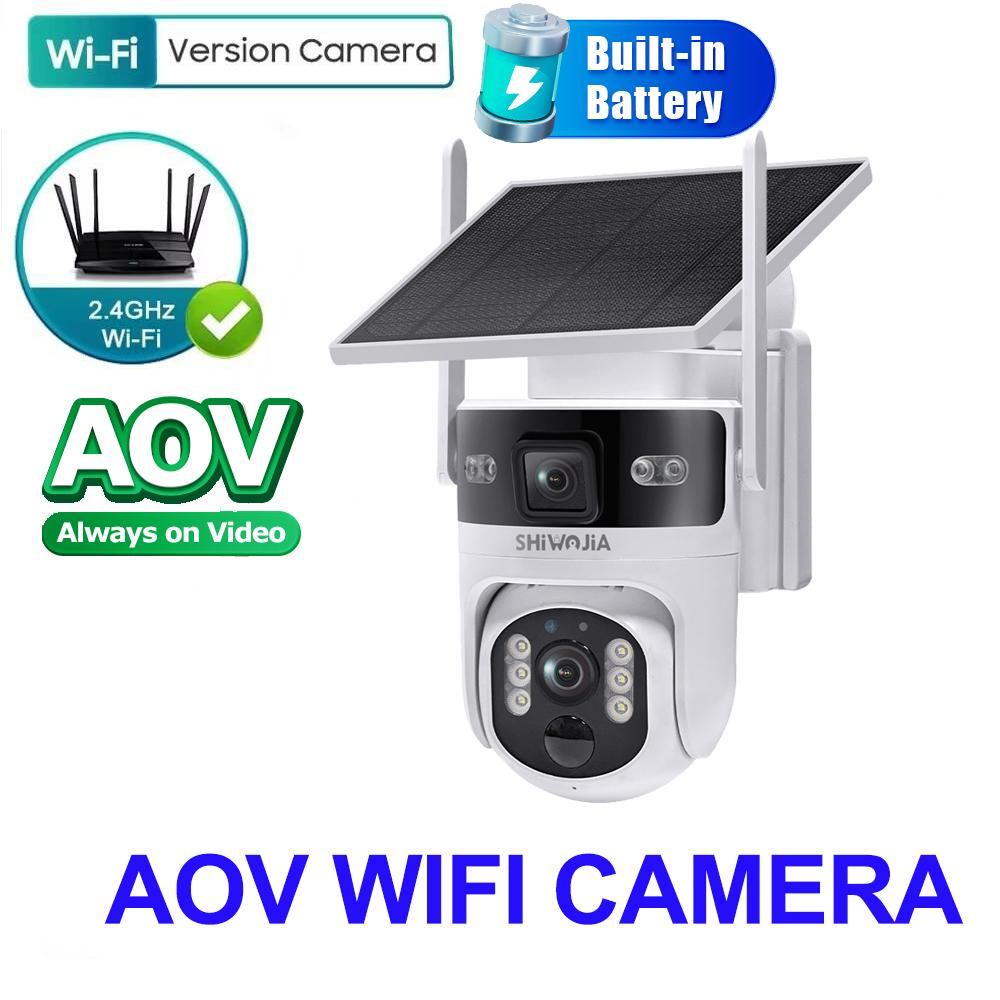 SHIWOJIA 8MP AOV 4G SIM Solar Battery PTZ Security WIFI Camera Dual Lens Video Recording PIR Detection Surveillance CCTV верблюд
SHIWOJIA 8MP AOV 4G SIM Solar Battery PTZ Security WIFI Camera Dual Lens Video Recording PIR Detection Surveillance CCTV верблюд