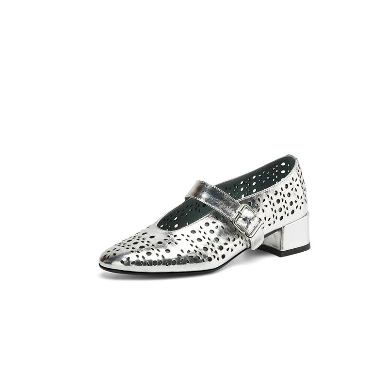 Fashion New Spring/autumn Genuine Leather Women Shoes Round Toe Shoes for Women Fashion Hollow Out Mary Jane Shoes Mid Heels Women Pumps 42 серебряный
Fashion New Spring/autumn Genuine Leather Women Shoes Round Toe Shoes for Women Fashion Hollow Out Mary Jane Shoes Mid Heels Women Pumps 42 серебряный