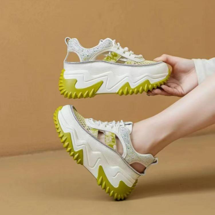 Thick-soled Heightening White Shoes Women s Spring and Summer Leisure Sports Lightweight Daddy Shoes 40 зелений
Thick-soled Heightening White Shoes Women s Spring and Summer Leisure Sports Lightweight Daddy Shoes 40 зелений