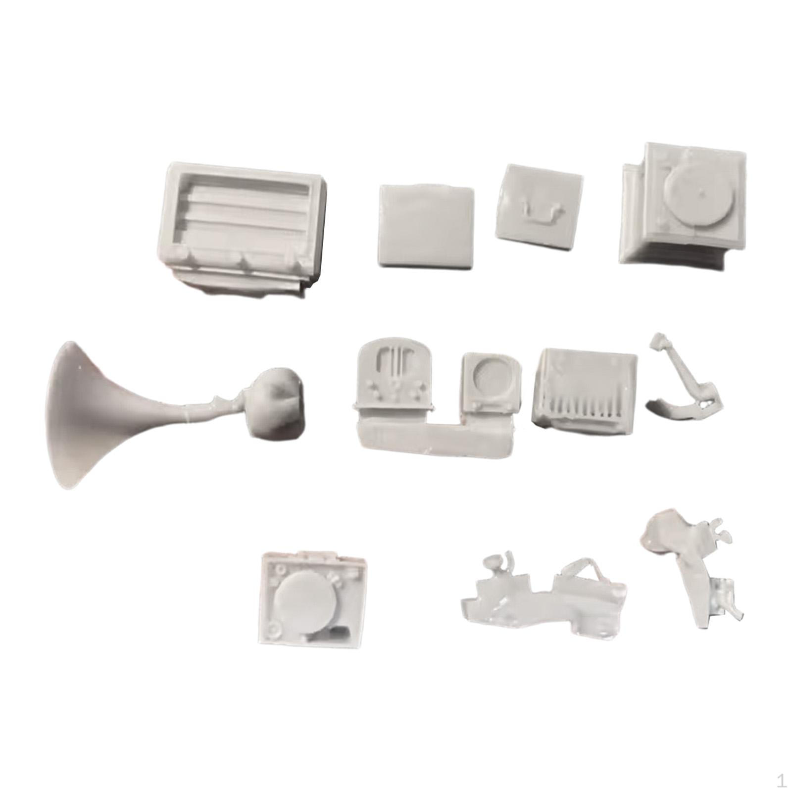 1:35 Scale Miniature Phonograph Model Set,Scene Props,Sturdy,Collection Resin Lightweight Unpainted
1:35 Scale Miniature Phonograph Model Set,Scene Props,Sturdy,Collection Resin Lightweight Unpainted
