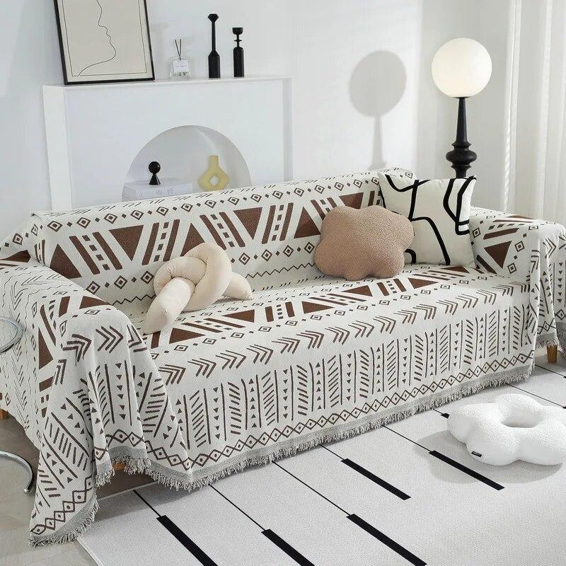 Жаккардовый чехол для дивана из синели, чехол для дивана для гостиной, геометрический узор, украшение для мебели, чехол, пылезащитное полотенце для дивана 180x130cm1pcs
Жаккардовый чехол для дивана из синели, чехол для дивана для гостиной, геометрический узор, украшение для мебели, чехол, пылезащитное полотенце для дивана 180x130cm1pcs