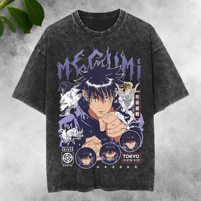 Jujutsu Kaisen Fushiguro Megumi Printed Tee Men Women Washed Cotton T-shirts Manga Vintage T Shirt Harajuku Male Loose Tshirt XXL
Jujutsu Kaisen Fushiguro Megumi Printed Tee Men Women Washed Cotton T-shirts Manga Vintage T Shirt Harajuku Male Loose Tshirt XXL