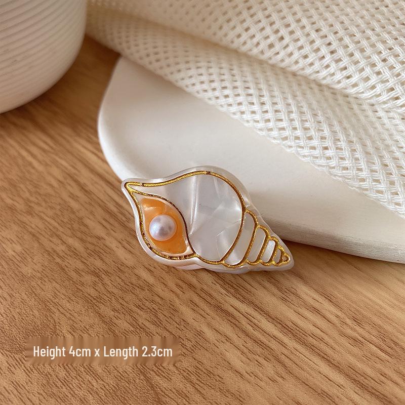 Chic Sea-Themed Acetate Hair Clip: Seashell, Dolphin, Starfish Design for Women
Chic Sea-Themed Acetate Hair Clip: Seashell, Dolphin, Starfish Design for Women