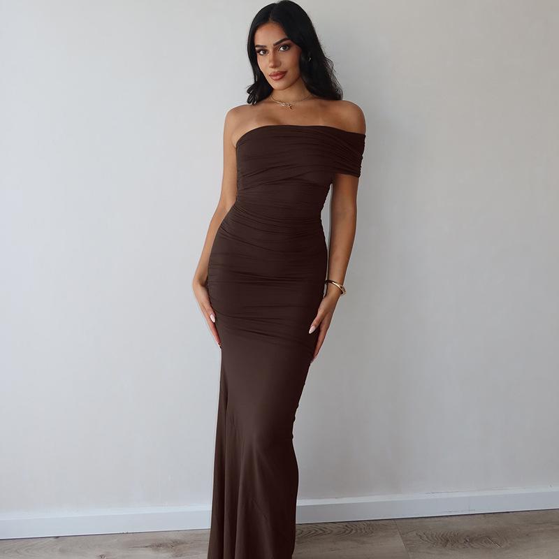 Off Shoulder Bodycon Party Evening Long Dress 2026 New Women Single-shoulder Sleeve Split Elegant Dresses Backless Sexy Dress L
Off Shoulder Bodycon Party Evening Long Dress 2026 New Women Single-shoulder Sleeve Split Elegant Dresses Backless Sexy Dress L
