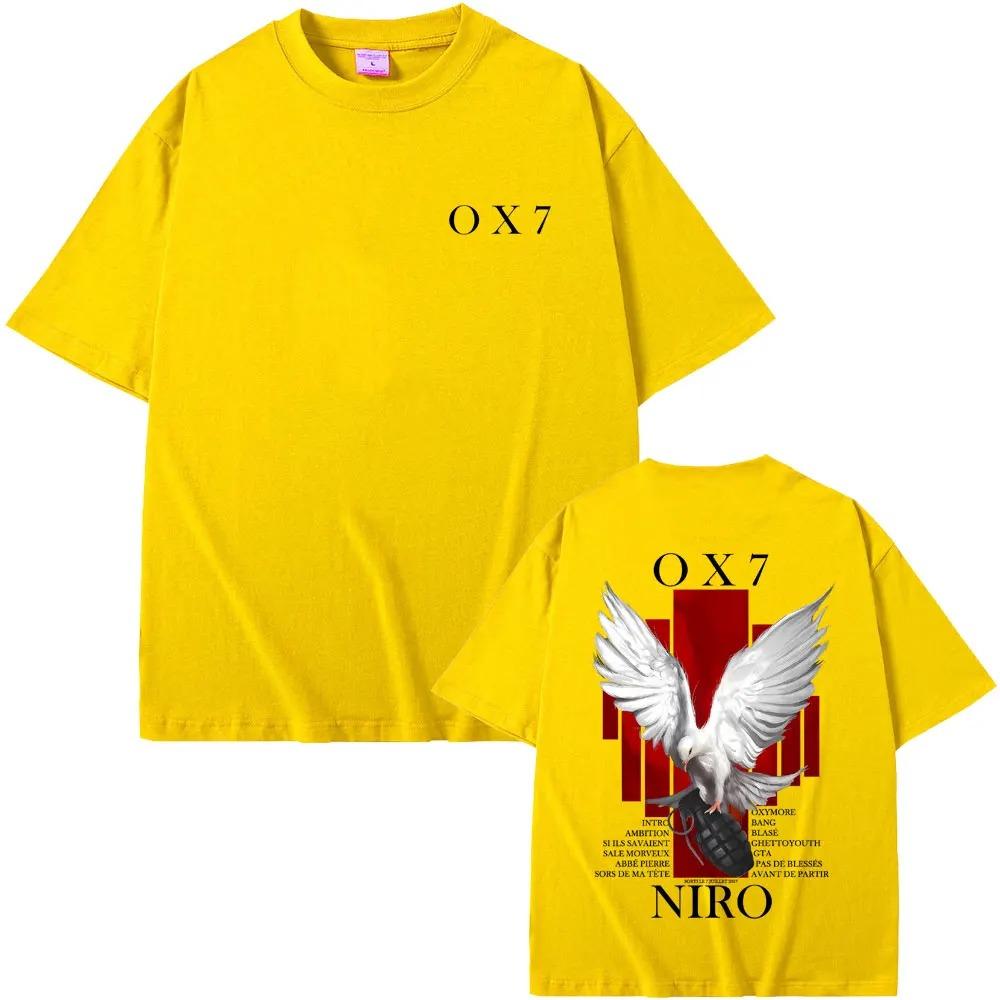 2026 Rapper Niro OX7 Album Graphic T-shirt Men Women Hip Hop Fashion Pop Music T-shirts Unisex Casual Cotton Vintage T Shirt Streetwear 4XL синій
2026 Rapper Niro OX7 Album Graphic T-shirt Men Women Hip Hop Fashion Pop Music T-shirts Unisex Casual Cotton Vintage T Shirt Streetwear 4XL синій