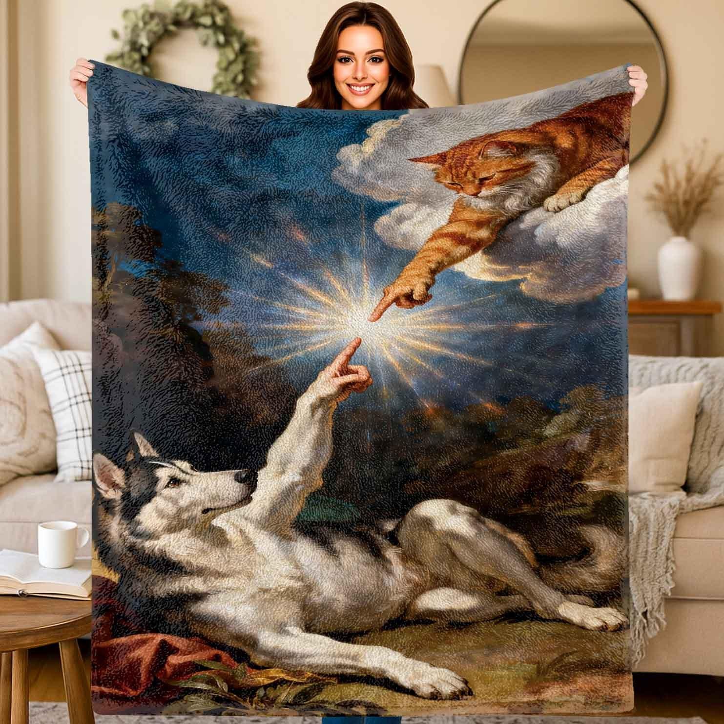 Theme of Fun Artistic Adaptation Flannel printed blanket suitable for all seasons suitable for living room office sofa travel 75x100cm (30x40inch)
Theme of Fun Artistic Adaptation Flannel printed blanket suitable for all seasons suitable for living room office sofa travel 75x100cm (30x40inch)