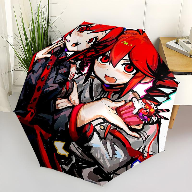 1pc Outdoor Umbrella with Anime Characters, Automatic Opening/Closing, Portable 3-Fold Design, 8-Rib Iron Frame - Perfect Gift for Fans, Traveler
1pc Outdoor Umbrella with Anime Characters, Automatic Opening/Closing, Portable 3-Fold Design, 8-Rib Iron Frame - Perfect Gift for Fans, Traveler