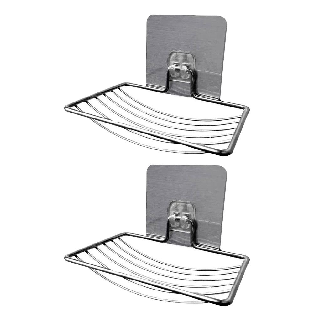 2Pcs Suction Cup Soap Box Stainless Steel Wall Mounted Shower Bar Holder Drainage Adhesive Tray Bathroom Kitchen Storage
2Pcs Suction Cup Soap Box Stainless Steel Wall Mounted Shower Bar Holder Drainage Adhesive Tray Bathroom Kitchen Storage