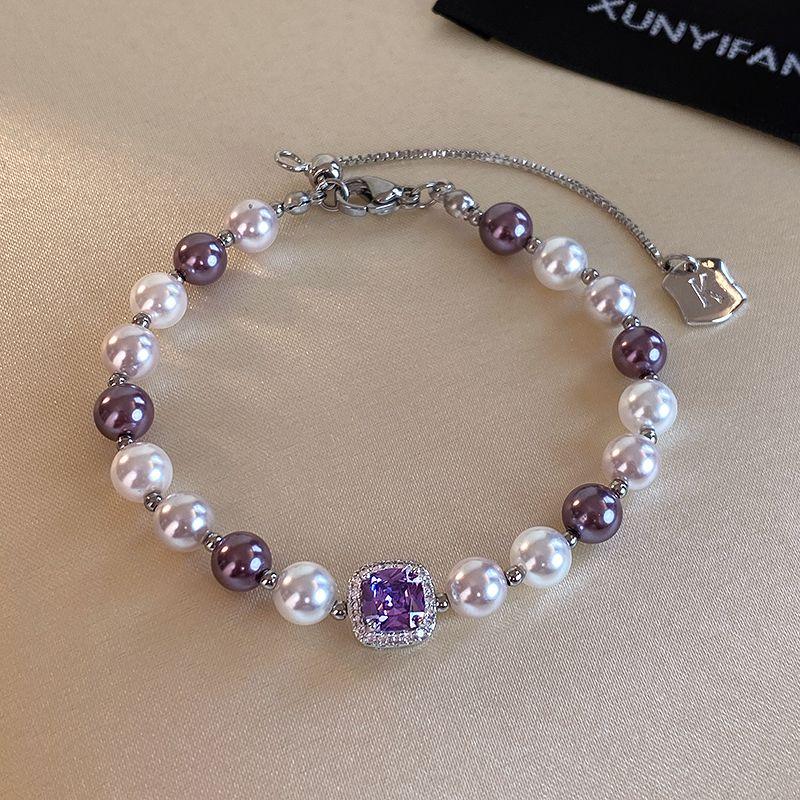 Браслет с цирконом цвета дофамина для женщин 2025 Новое поступление Легкая роскошь Меньшинство Изысканный Супер Милый Подруги Ручные украшения Sugar Pearl Bracelet
Браслет с цирконом цвета дофамина для женщин 2025 Новое поступление Легкая роскошь Меньшинство Изысканный Супер Милый Подруги Ручные украшения Sugar Pearl Bracelet