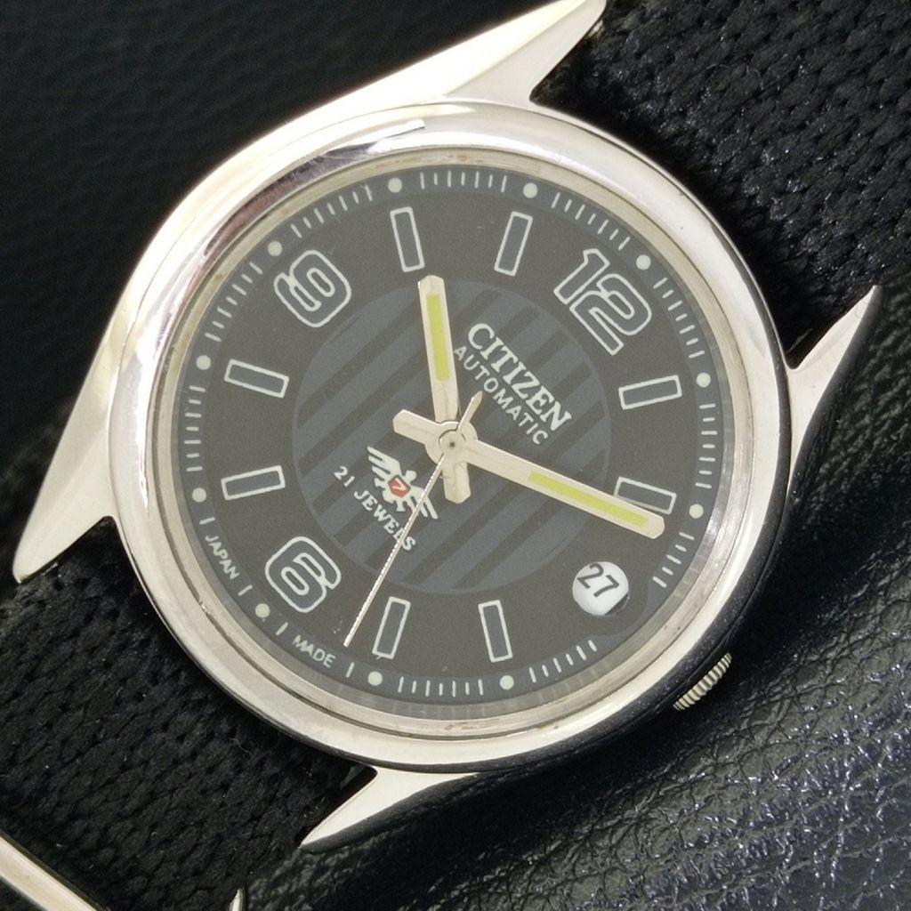 CITIZEN AUTOMATIC 8200 VINTAGE JAPAN MENS BLACK COLOR DIAL WATCH a500212-2 R151b-a500212
CITIZEN AUTOMATIC 8200 VINTAGE JAPAN MENS BLACK COLOR DIAL WATCH a500212-2 R151b-a500212