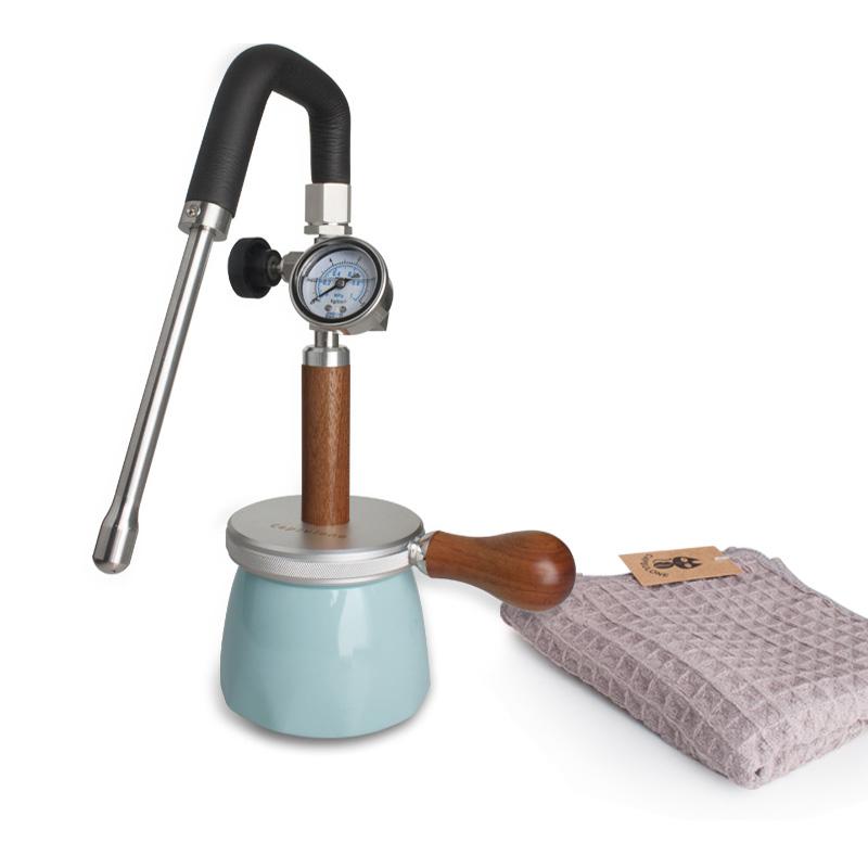 Big Pot 450ml Pneumatic 4bar Milk Frother Pneumatic Coffee Machine Steam Milk Frother Camping Flower Pulling Artifact
Big Pot 450ml Pneumatic 4bar Milk Frother Pneumatic Coffee Machine Steam Milk Frother Camping Flower Pulling Artifact