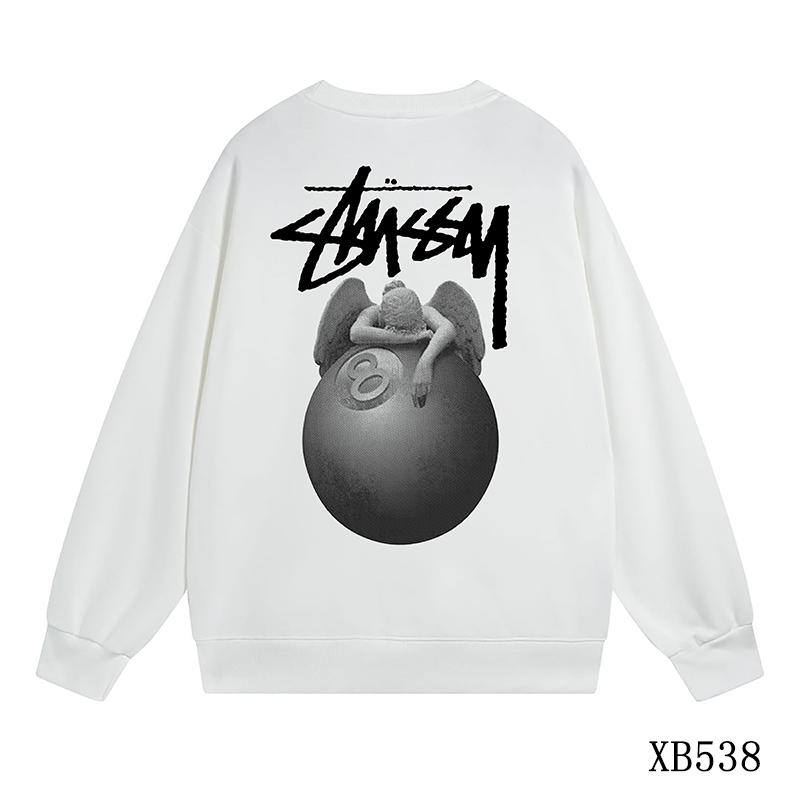 Stussy 2023 Autumn/Winter Men s and Women s Loose Fit Stussy Angel 8 Ball Print Round Neck Sweater
Stussy 2023 Autumn/Winter Men s and Women s Loose Fit Stussy Angel 8 Ball Print Round Neck Sweater