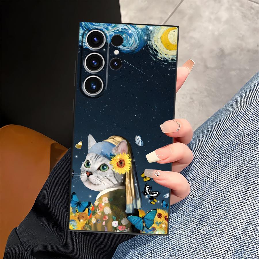 Чехол для Samsung Galaxy S26 Ultra S25 Plus S20 Ultra S24 S10 S9 S21 FE Note 20 8 9 10 S23 Funda Чехол для телефона Милый Мультяшный Кот Galaxy S9
Чехол для Samsung Galaxy S26 Ultra S25 Plus S20 Ultra S24 S10 S9 S21 FE Note 20 8 9 10 S23 Funda Чехол для телефона Милый Мультяшный Кот Galaxy S9