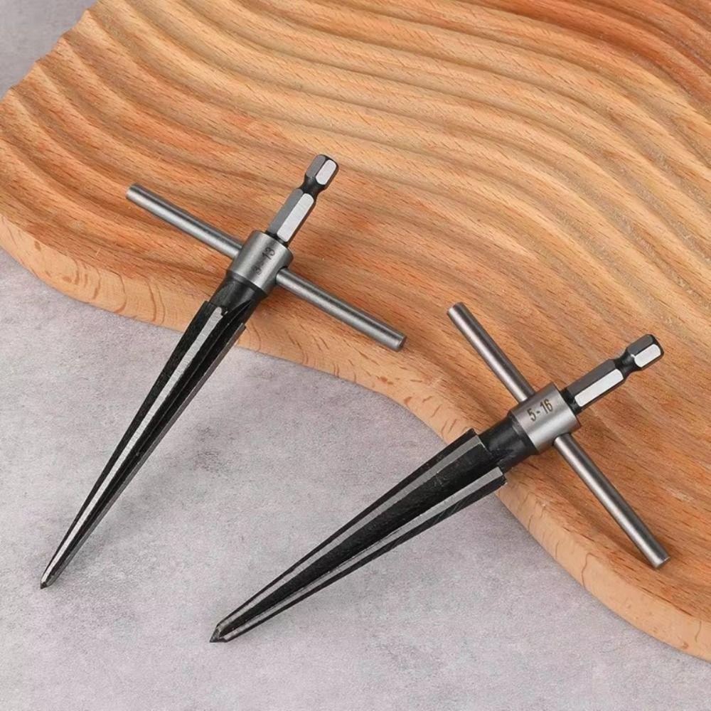 Chamfer Taper Reamer Set Hexagonal Shank Metal Hole Opener Tapered Reamer Tool Hand Reamer Tool Round handle: 5-16mm
Chamfer Taper Reamer Set Hexagonal Shank Metal Hole Opener Tapered Reamer Tool Hand Reamer Tool Round handle: 5-16mm