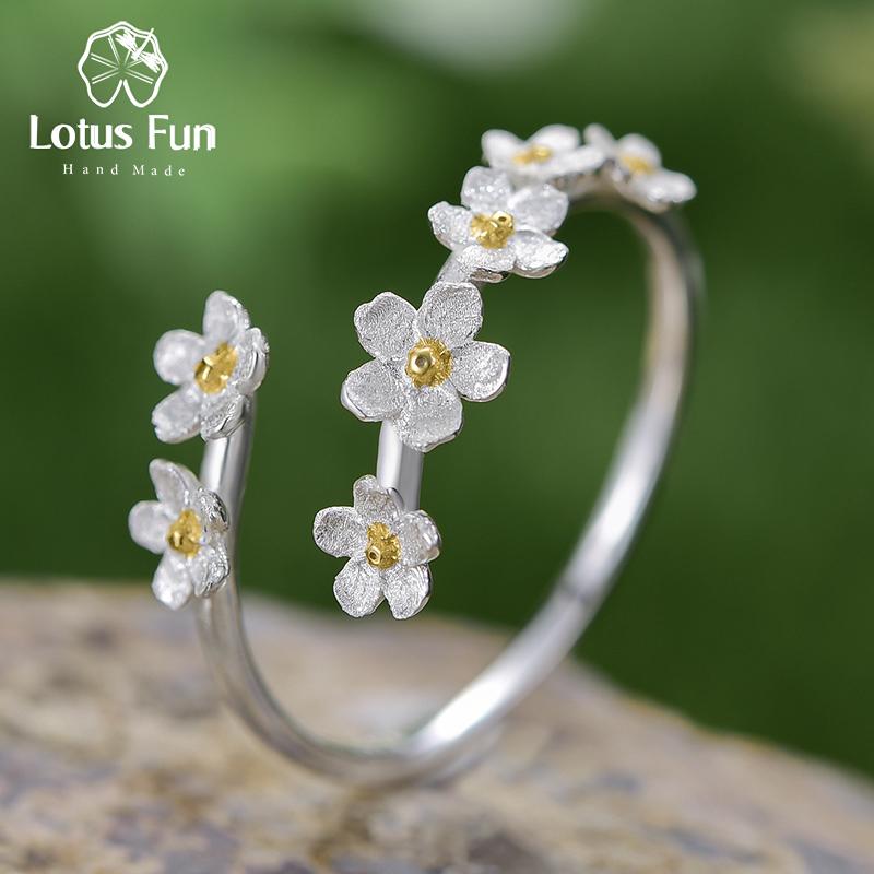 Lotus Fun нежный цветок незабудки регулируемые кольца для женщин стерлингового серебра 925 пробы обручальные украшения женский подарок
Lotus Fun нежный цветок незабудки регулируемые кольца для женщин стерлингового серебра 925 пробы обручальные украшения женский подарок