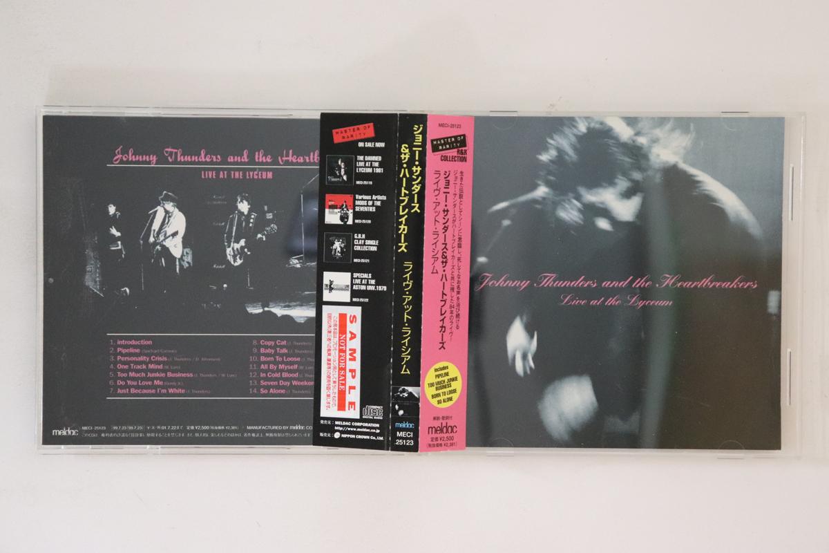 CD JOHNNY THUNDERS THE HEARTBREAKERS Live At The Lyceum MECI25123PROMO MELDAC 1999 Japan Obi Rock Used
CD JOHNNY THUNDERS THE HEARTBREAKERS Live At The Lyceum MECI25123PROMO MELDAC 1999 Japan Obi Rock Used