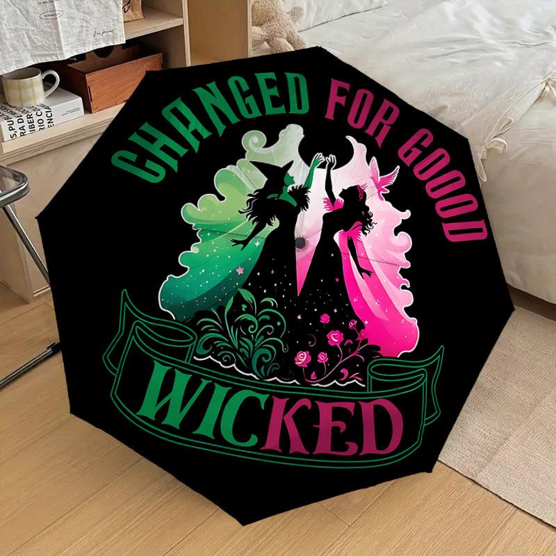 1pc Wicked Good Automatic Folding Umbrella, Portable Collapsible Design, Casual Outdoor Accessory L1127080
1pc Wicked Good Automatic Folding Umbrella, Portable Collapsible Design, Casual Outdoor Accessory L1127080
